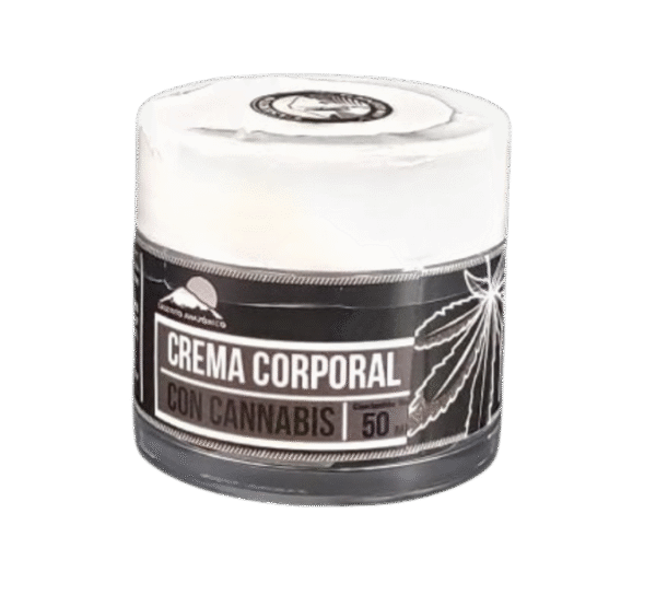 Crema corporal con Cannabis